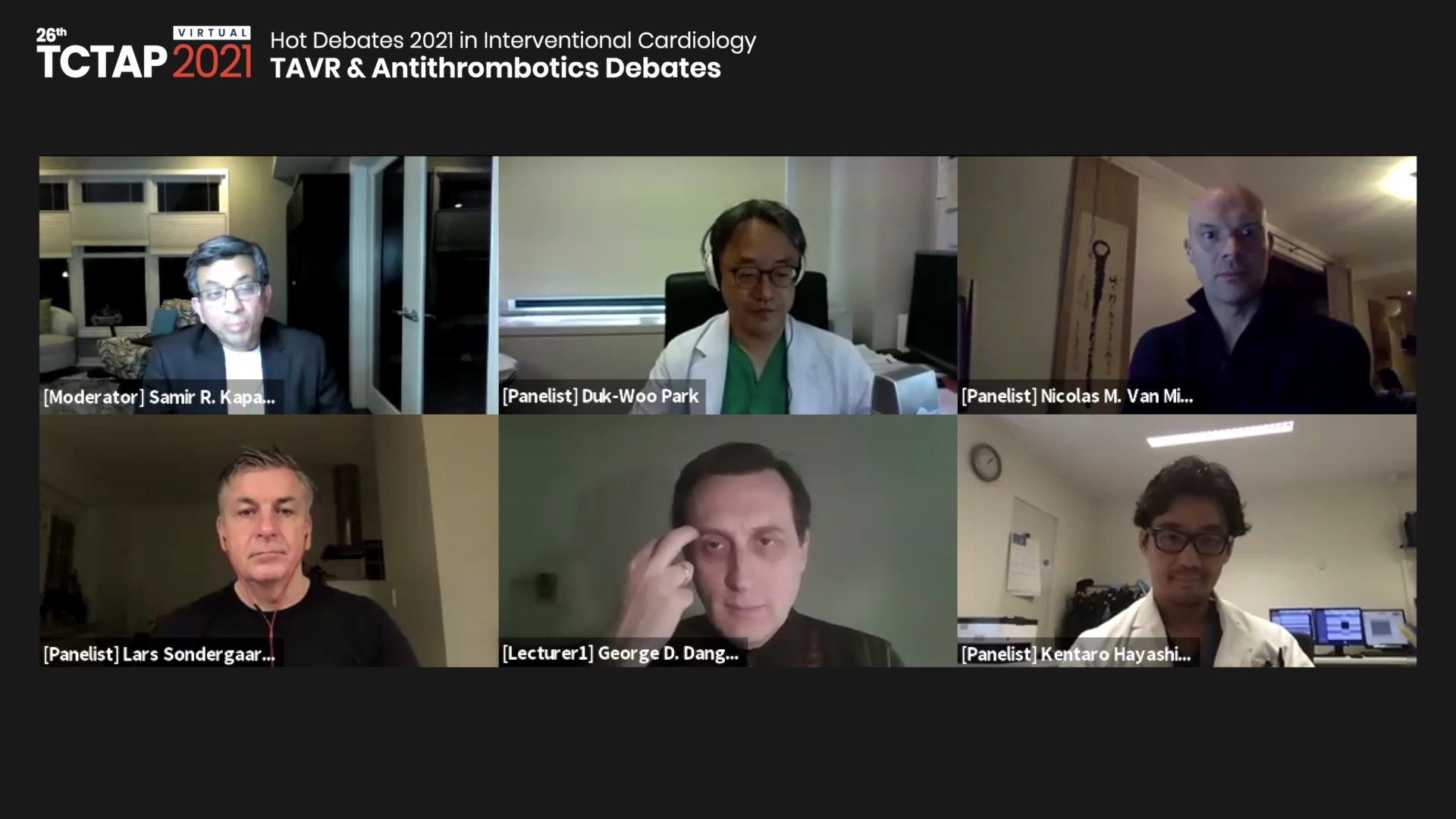 Hot Debates 2021 in Interventional Cardiology - TAVR & Antithrombotics Debates