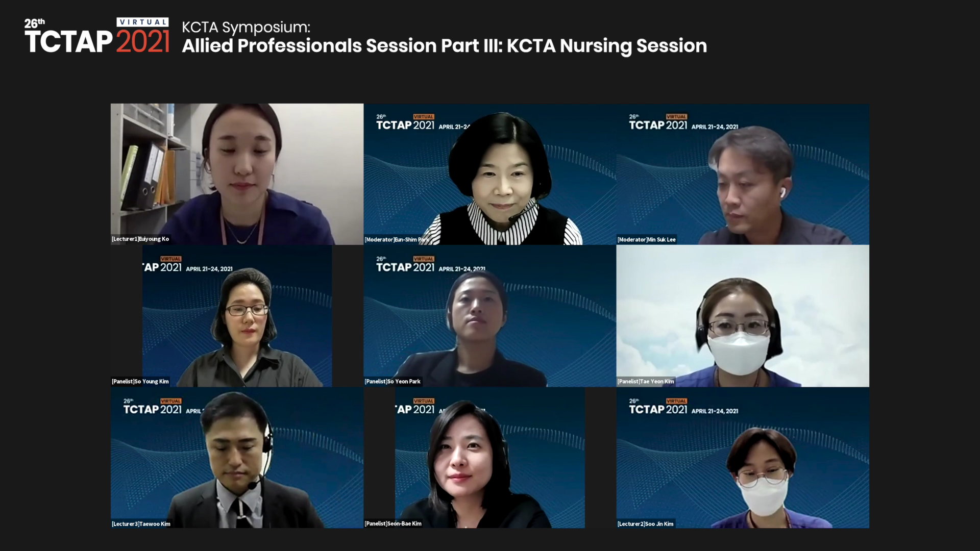 KCTA Symposium: Allied Professionals Session - Part III: KCTA Nursing Session