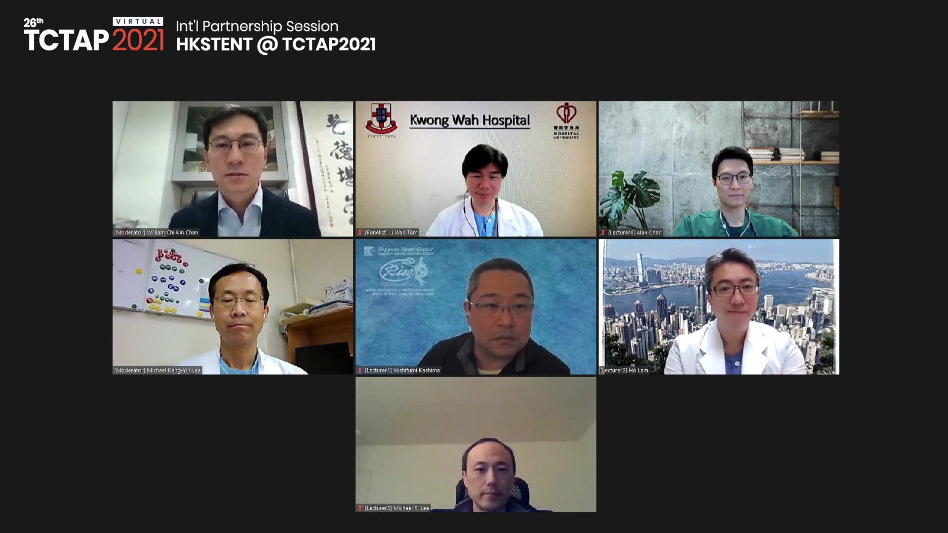 Int'l Partnership Session - HKSTENT @ TCTAP2021