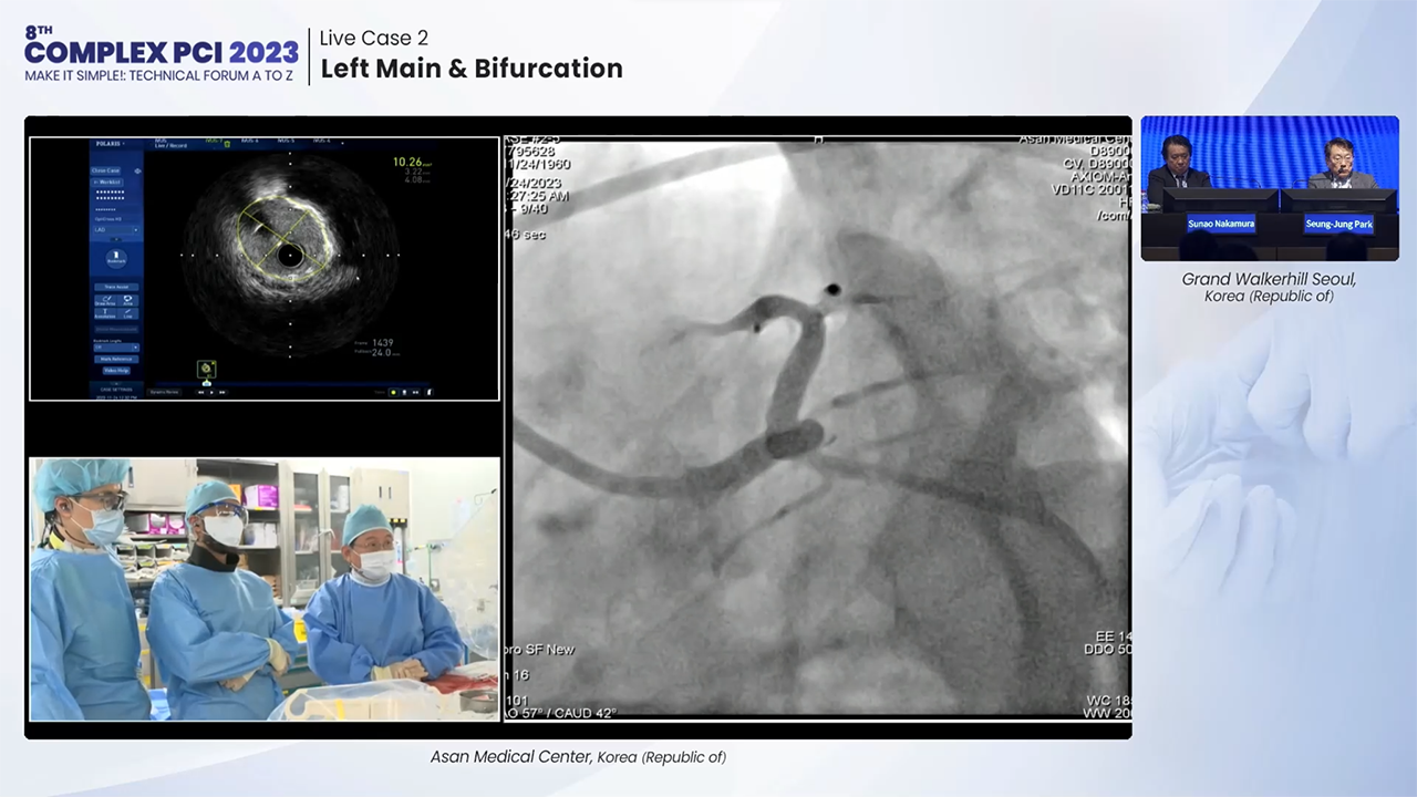 Live Case 2: Left Main & Bifurcation