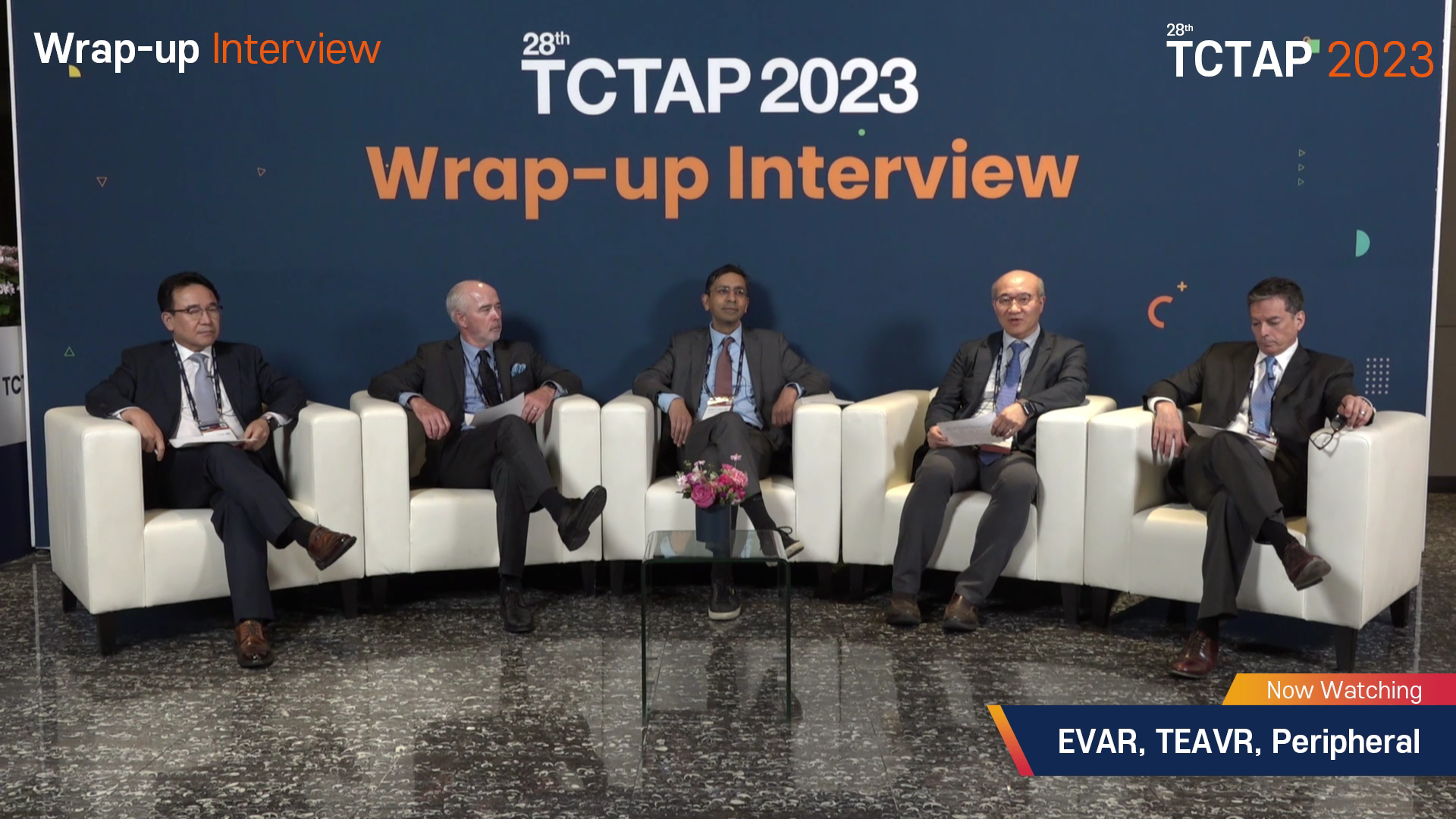[TCTAP Wrap-up Interviews] EVAR, TEVAR, Peripheral