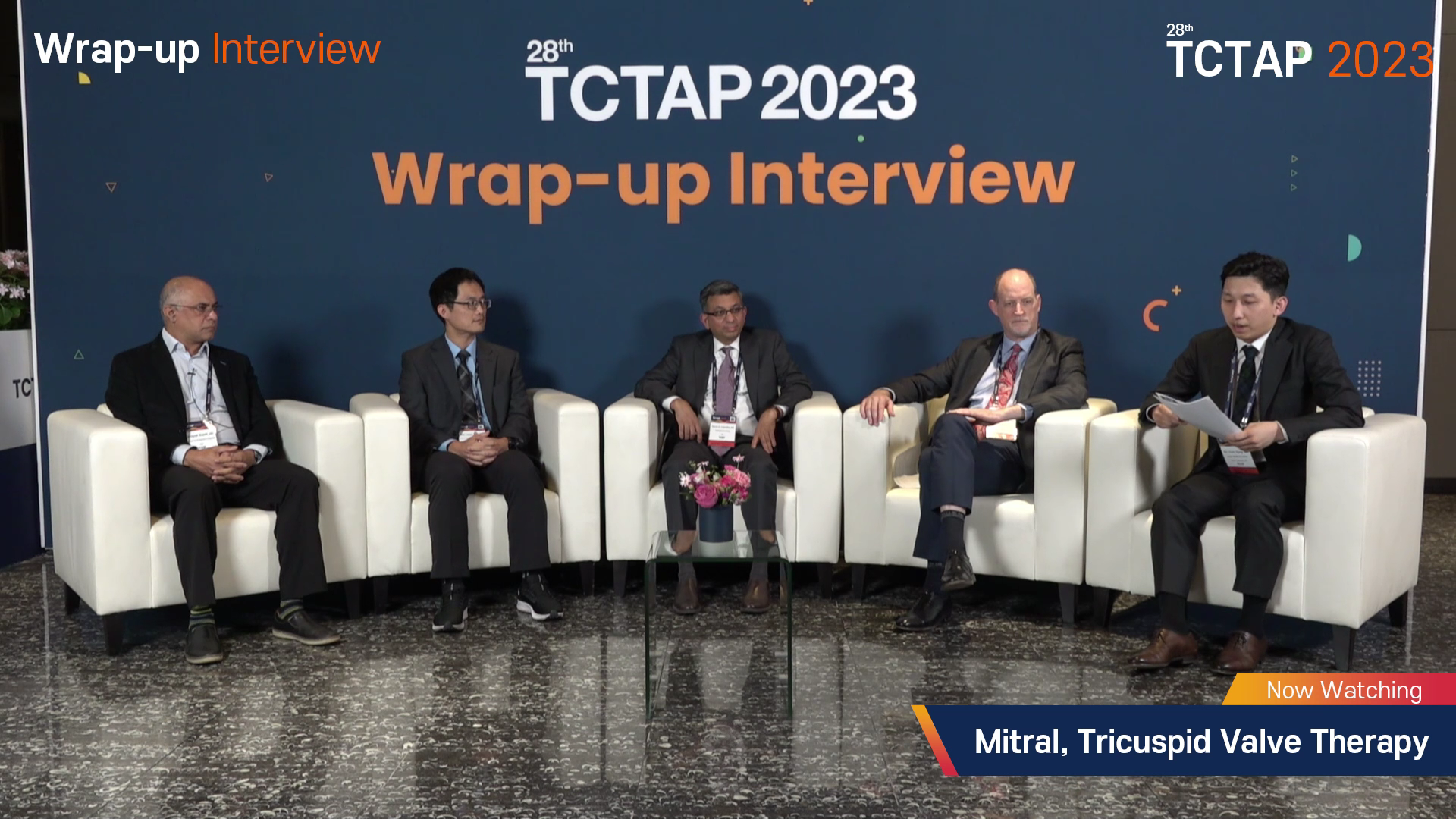 [TCTAP Wrap-up Interviews] Mitral, Tricuspid Valve Therapy