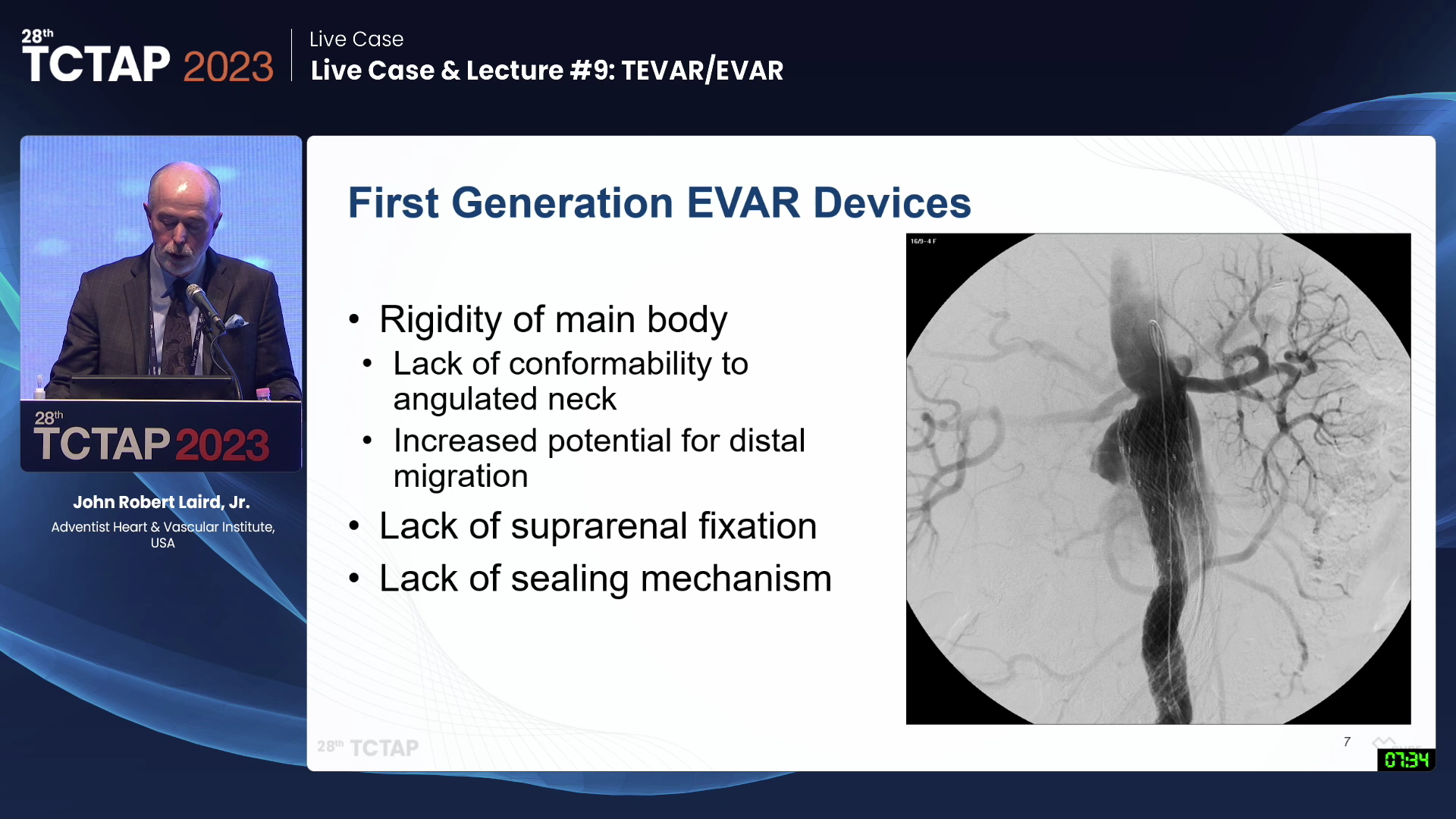 Live Case & Lecture #9: TEVAR/EVAR