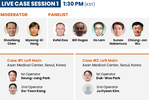 Live Case Session 1 - 1: 30 PM (KST)