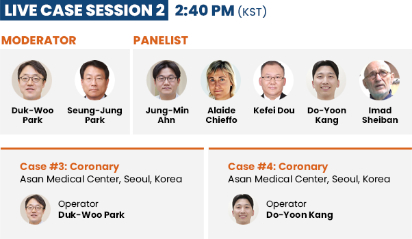 Live Case Session 2 - 2:40 PM (KST)