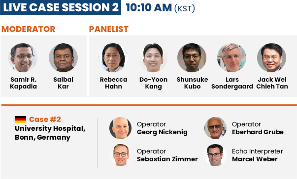 Live Case Session 2 - 10:10 AM (KST)