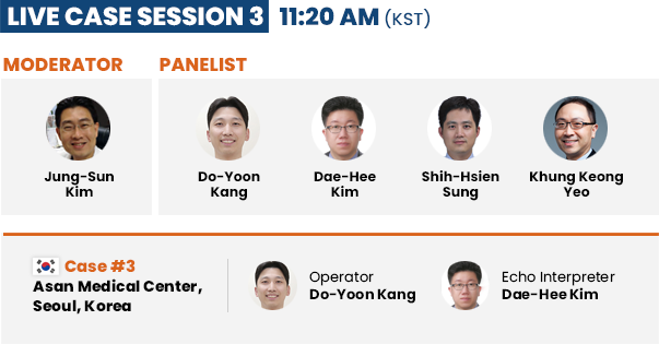 Live Case Session 3 - 11: 20 PM (KST)