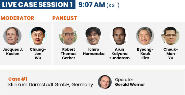 Live Case Session 1 - 9: 07 AM (KST)