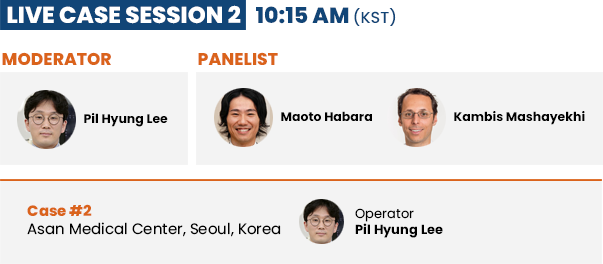 Live Case Session 2 - 10:15 AM (KST)