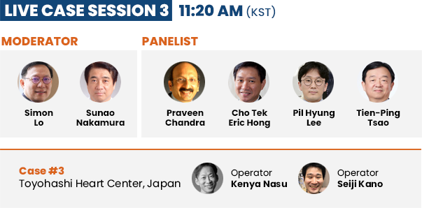 Live Case Session 3 - 11:20 PM (KST)