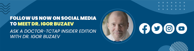 FOLLOW US NOW ON SOCIAL MEDIA TO MEET DR. IGOR BUZAEV