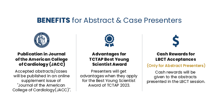 Benefits for Abstract & Case Presenters