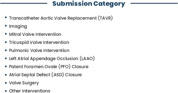 Submission Category