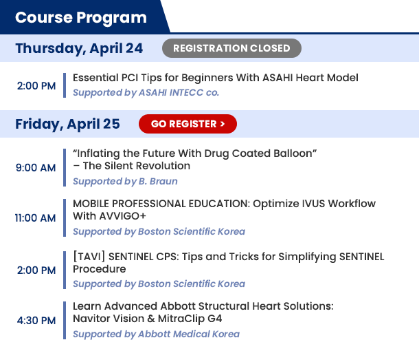 Course Program