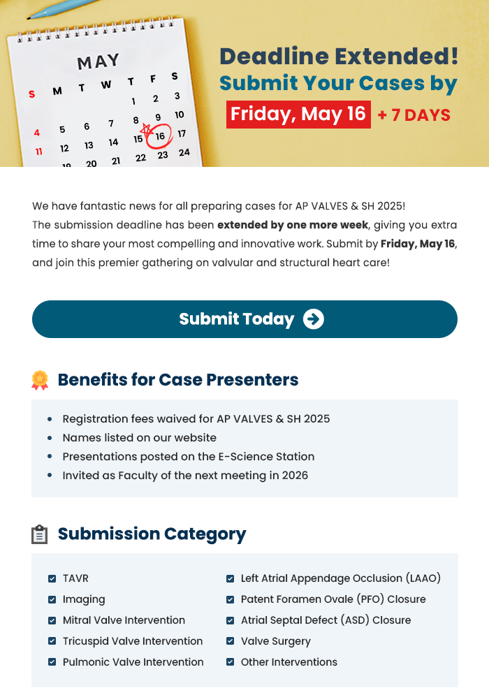 Deadline Extended! Submit Your Cases by Friday, May 16