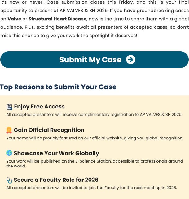 Deadline Extended! Submit Your Cases by Friday, May 16
