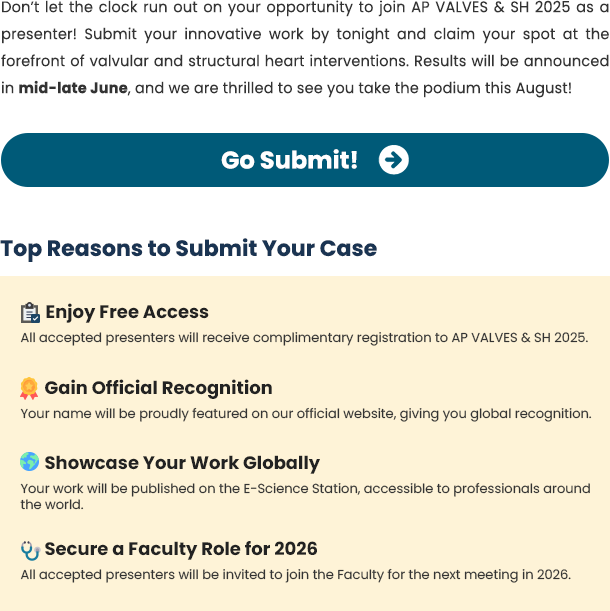 Top Reasons to Submit Your Case